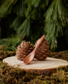 Деревянная мерная ложечка